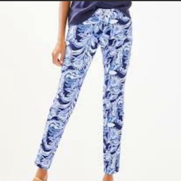 Lilly Pulitzer Pants - Lilly Pulitzer Kelly Skinny Ankle Pants si…